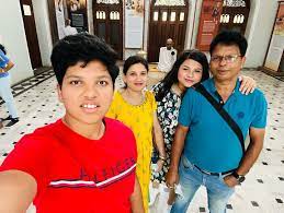 Richa Ghosh Family